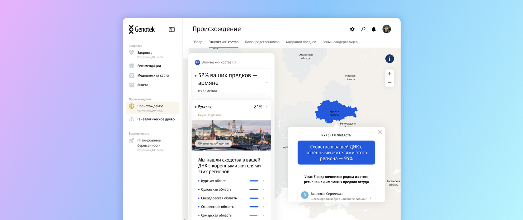 ДНК-тест теперь определяет 548 этносов России и мира